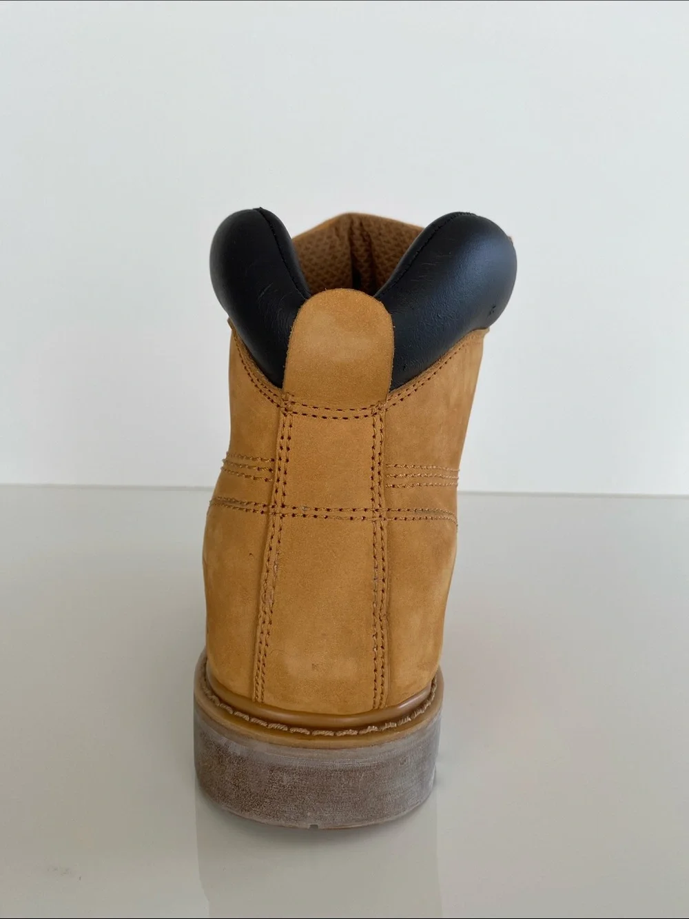 Vintage Y2K Rare Ben Davis Work Boots Tan Suede